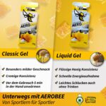 AEROBEE Energy Liquid Gel Honey & Salt 10x26g – Natürliches Ausdauer-Gel für Laufen & Radsport – Bild 7
