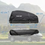 FISCHER Dachbox 270L faltbar – Wasserabweisend & hochstabil für Relingträger – Bild 7