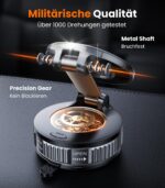 VICSEED Militär-Autohalterung mit Nano-Vakuum & N58-Magneten – MagSafe Handyhalter 360° – Bild 9
