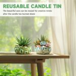 280 Std Citronella Kerze Outdoor XXL – 3er Set mit Sojawachs & Bio-Baumwolle – Bild 8