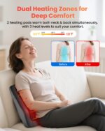 COMFIER Shiatsu Nackenmassagegerät mit Wärme – 8 Massageknoten für Rücken & Schultern – Bild 7