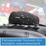 FISCHER Dachbox 270L faltbar – Wasserabweisend & hochstabil für Relingträger – Bild 3