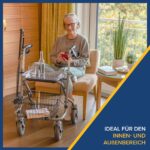 Drive Medical MIGO 2G Rollator – Leichter Standard-Rollator 8,3 kg mit breiten Reifen – Bild 3