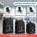 Bramble Autositz-Reisetasche – Wasserabweisendes Ballistik-Nylon für sicheren Flugtransport – Bild 8