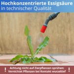 Nanoprotect Essigsäure 49,9% – 10 kg mit Drucksprüher, Klimaneutral & Made in Germany – Bild 3