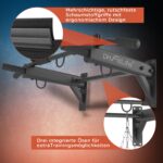 DH FitLife 4in1 Klimmzugstange – Multifunktionale Wandmontage für Ganzkörpertraining bis 200 kg – Bild 5