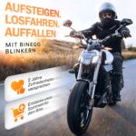 Binego® 4er Set LED Blinker Motorrad mit Lauflicht – E-Geprüft & StVZO konform – Bild 6