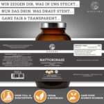 QIDOSHA Nattokinase Kapseln 2800 FU hochdosiert – Premium Enzym für Herz & Gefässe – Bild 3