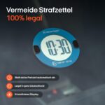 OOONO P-DISC NO4 – Elektronische Parkscheibe mit automatischer Zeiteinstellung & 3 Jahren Batterielaufzeit – Bild 2