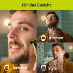 PHILIPS OneBlade 360 Face – Elektrischer Rasierer & Trimmer mit 360° Klinge für Gesicht – Bild 3
