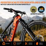 unleazhed M02 & MR02 MTB Schutzblech Bundle – Vorder- und Hinterradschutz Made in Germany – Bild 4