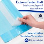 Harmony Care® Inkontinenz Bettunterlage XL 80x150 cm – 6-lagig mit 2500 ml Saugkraft – Bild 3