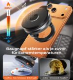 Coolpow MagSafe Autohalterung mit Vakuum-Saugnapf – Magnetische Handyhalterung für iPhone 17/16 – Bild 4