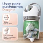 Levias Windeleimer 10L – Geruchsdichter Wickeleimer ohne Nachfüllkassetten – Bild 4