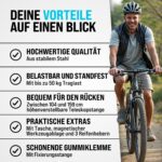 Monzana® Fahrrad-Montageständer Profi 50 kg – Höhenverstellbar für E-Bikes & Mountainbikes – Bild 7