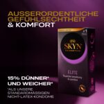 SKYN Elite Kondome 36er Pack – Latexfreie Ultradünnkondome mit SKYNFEEL-Technologie – Bild 2
