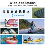AIRBANK PUFFER Pro – Elektrische SUP Pumpe mit Akku, Dual Stage & Auto-Off für Paddleboard – Bild 6