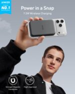 Anker 621 Magnetic Battery MagGo 5000mAh – Kompakte Magnetische Powerbank für iPhone – Bild 2