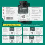 Nature Love Premium Omega 3 – 1000 mg Fischöl hochdosiert mit 80% EPA & DHA – 120 Kapseln – Bild 6