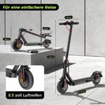 HeyScooter E-Scooter mit ABE-Zulassung – 350W Motor, 30km Reichweite, 8,5" Wabenreifen – Bild 8
