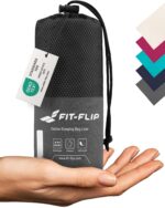 Fit-Flip Hüttenschlafsack Ultraleicht – 325g Baumwoll-Innenschlafsack für Reisen