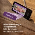 Philips Avent Premium Connected Babyphone – 1080p HD mit KI-Schlaf- & Atemtracking – Bild 4