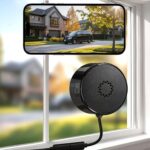 aidowocam Fensterkamera 2K – WiFi Überwachung innen/aussen mit Farb-Nachtsicht & Bewegungserkennung