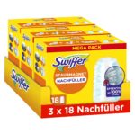 Swiffer Staubmagnet Nachfüllpackung 54 Tücher – 3x mehr Staubkraft für alle Oberflächen