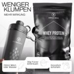 ORGAINIC Bio Vanille Whey Protein 1000g – Muskelaufbau mit natürlichem Molkenprotein aus Deutschland – Bild 4