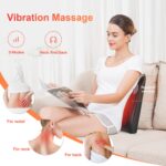 COMFIER Shiatsu Nackenmassagegerät mit Wärme – 8 Massageknoten für Rücken & Schultern – Bild 5