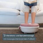 Beurer FB 35 Fusssprudelbad mit Vibrations- & Sprudelmassage, Pediküre-Aufsätzen & Aromatherapie – Wellness-Fussbad bis Schuhgrösse 44 – Bild 2