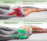 MillyBeas Kniekissen Memory-Schaum – Orthopädische Unterstützung für Seitenschläfer – Bild 4