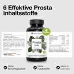 Only Nature Prosta Kapseln Hochdosiert – Prostata-Formel mit Kürbiskern & Sägepalme für Männer – Bild 4