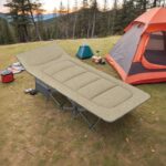 ATORPOK SHOP Campingbett klappbar bis 200 kg – Feldbett mit Kissen für Camping & Outdoor – Bild 2