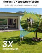 Reolink E1 Outdoor 5MP PTZ WLAN Überwachungskamera – 3X Zoom & Vollfarb-Nachtsicht – Bild 3