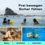 Restube Beach CO2 Rettungsboje – Sofortauftrieb für Schwimmen, SUP & Schnorcheln – Bild 8