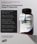 Omega-3 Kapseln hochdosiert – 300 Fischöl Kapseln mit EPA & DHA – Wehle Sports – Bild 5