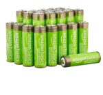 Amazon Basics 24er-Pack AA-NiMH Batterien 2400 mAh – Wiederaufladbar bis 400x