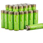 Amazon Basics 24er-Pack AA-NiMH Batterien 2400 mAh – Wiederaufladbar bis 400x