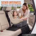 LIONSTRONG Kindersitzunterlage ISOFIX-geeignet – Autositzschoner Schwarz 2er-Set – Bild 6