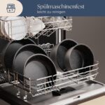 Alajivo 17-teiliges Topfset mit abnehmbarem Griff – Induktion & alle Herdarten – Bild 6