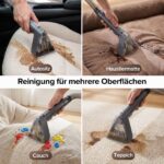 Lubluelu Nasssauger Polsterreiniger 600 W mit Selbstreinigung – Waschsauger für Teppiche & Polster – Bild 9