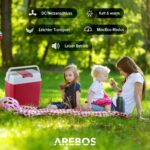 Arebos 20L Elektrische Kühlbox – Kühlen & Warmhalten für Auto & Steckdose – Bild 2