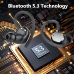 sprtoybat Bluetooth 5.3 In-Ear Kopfhörer mit ENC Noise Cancelling – 128 Std. Akku & IP7 wasserdicht – Bild 5