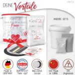Jadiela GipsME 3D Handabdruck Set für Paare – Gipsabdruck Erinnerung – Bild 8