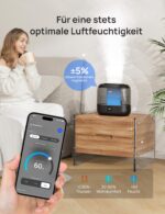 DREO Smart Luftbefeuchter 4L mit Öl-Diffusor – Intelligente Befeuchtung für 36 Stunden – Bild 3