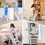 Onasti Tritthocker für Kinder – Höhenverstellbar & Faltbar mit Wasserhahn-Verlängerung – Bild 6