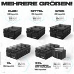 FORTEM Kofferraum Organizer 65L – Klappbare Kofferraumbox mit Fächern & Rutschfestem Boden – Bild 4