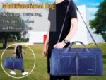 ehsbuy 60L Reisetasche Faltbar mit Schuhfach – Wasserdichte Sporttasche für Herren & Damen – Bild 6
