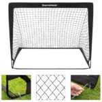 SONGMICS Fussballtor 2er Set 90x120x90 cm – Pop-up Tor für Kinder mit schnellem Aufbau – Bild 6